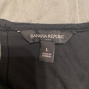 Banana Republic Classic Black Long Dress